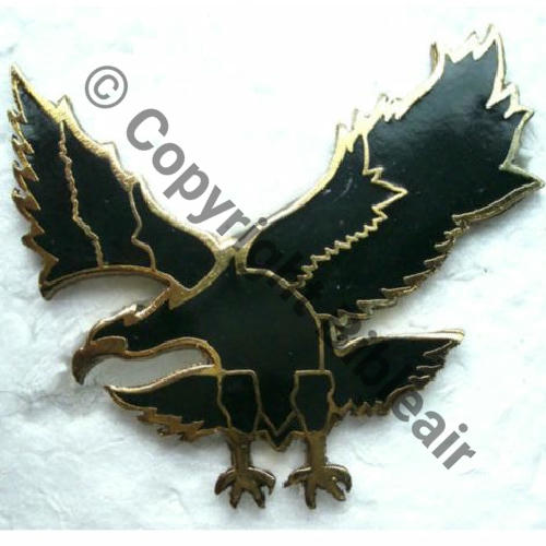 1951  A0826  1960.65 1eDRILLE EC.1.9 CORBEAU  DrP Bol prison a cote cercle Guilloche EMAIL GF Src.jmdors1117 32Eur01.15 